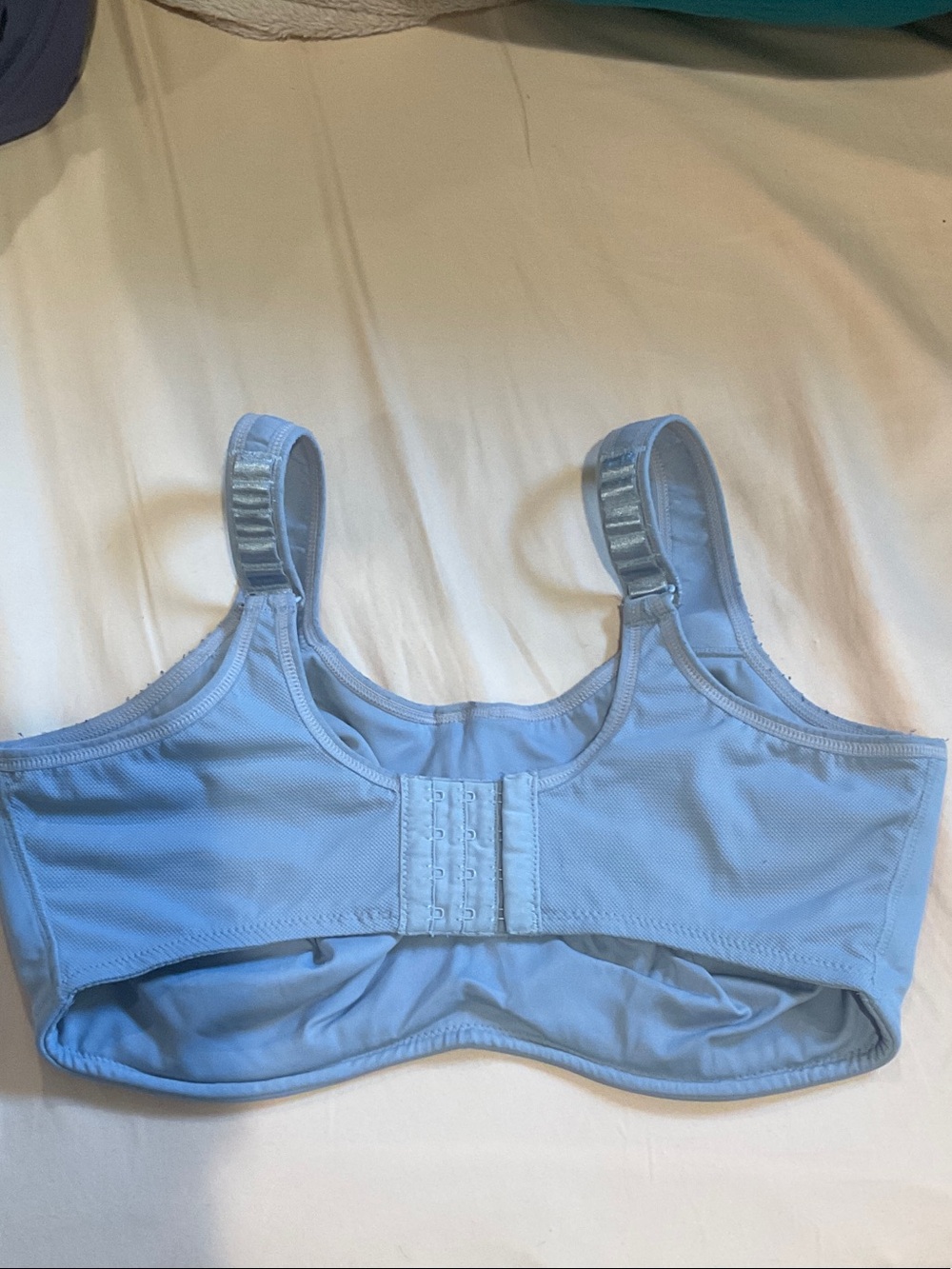 Wacoal Light Blue and Periwinkle Wireless Support Bras Duo - Picture 7 of 8